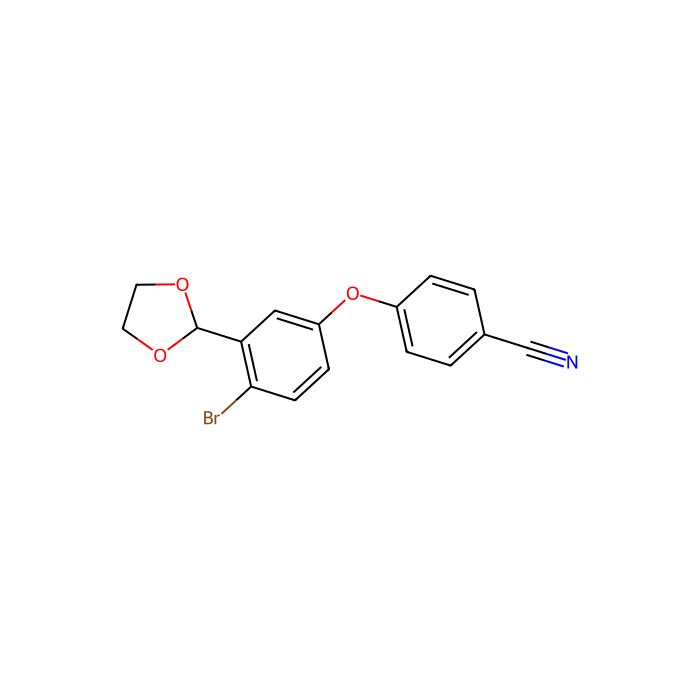 4-(4-Bromo-3-(1,3-dioxolan-2-yl)phenoxy)benzonitrile - ≥95% CAS No(1217366-74-9) by Aladdin Scientific