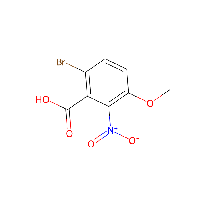 6-Bromo-3-methoxy-2-nitrobenzoic acid - ≥95% CAS No(127971-97-5) by Aladdin Scientific