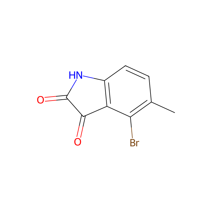 4-Bromo-5-methylindoline-2,3-dione - ≥97% CAS No(147149-84-6) by Aladdin Scientific