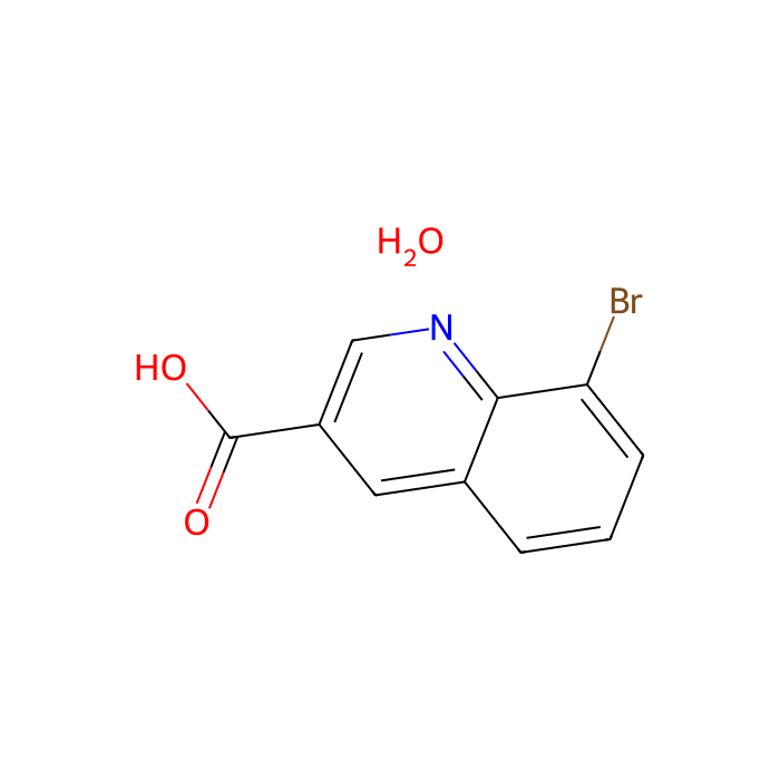 8-Bromoquinoline-3-carboxylic acid hydrate - ≥97% CAS No(1588441-16-0) by Aladdin Scientific