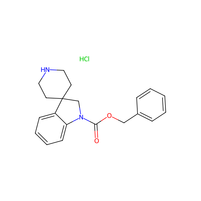 Clorhidrato de espiro[indolina-3,4'-piperidina]-1-carboxilato de bencilo - ≥95% CAS No(159635-46-8) by Aladdin Scientific