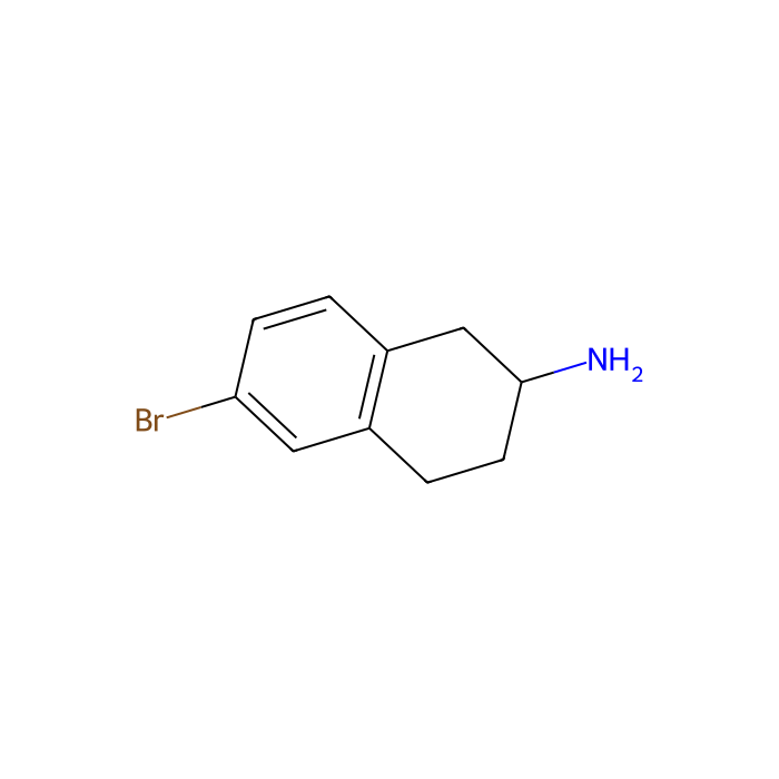 6-Bromo-1,2,3,4-tetrahydronaphthalen-2-amine - ≥97% CAS No(167355-41-1) by Aladdin Scientific