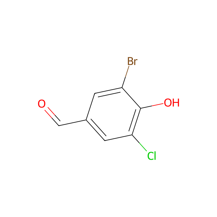 3-Bromo-5-chloro-4-hydroxybenzaldehyde - ≥98% CAS No(1849-76-9) by Aladdin Scientific