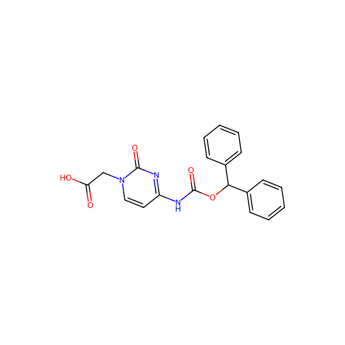 (4-N-(Benzhydryloxycarbonyl)cytosine)-1-acetic acid - ≥98% CAS No(186046-78-6) by Aladdin Scientific