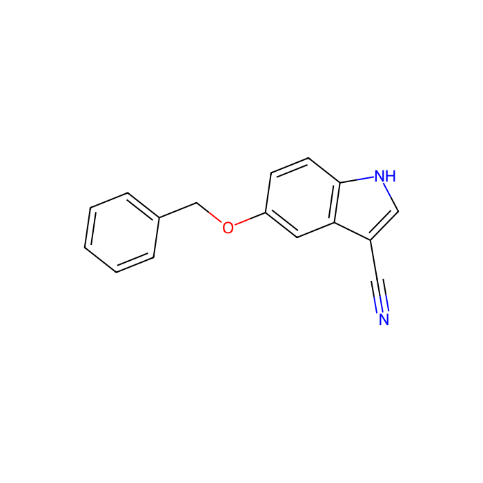 5-(Benzyloxy)-1H-indole-3-carbonitrile - ≥98% CAS No(194490-25-0) by Aladdin Scientific