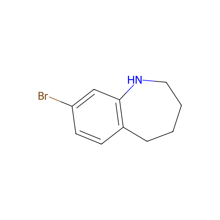 8-Bromo-2,3,4,5-tetrahydro-1H-benzo[b]azepine - ≥96% CAS No(205584-61-8) by Aladdin Scientific