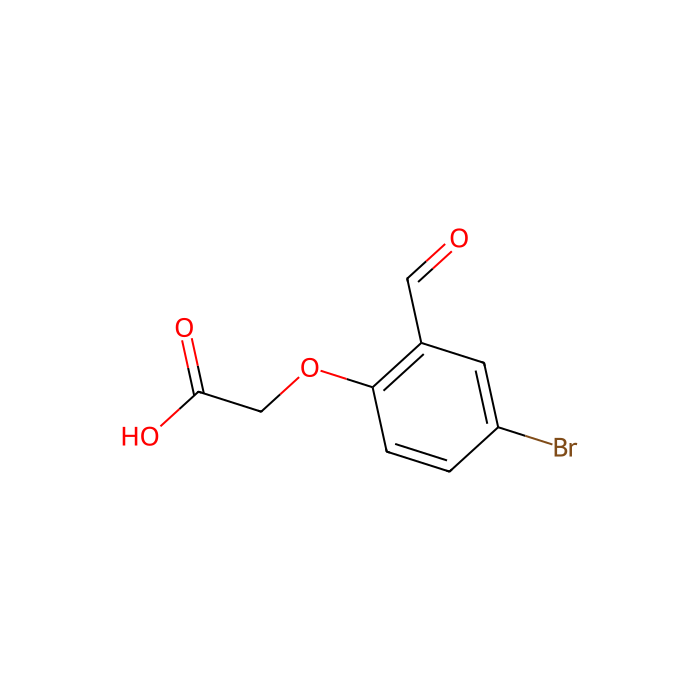 2-(4-Bromo-2-formylphenoxy)acetic acid - ≥97% CAS No(24589-89-7) by Aladdin Scientific