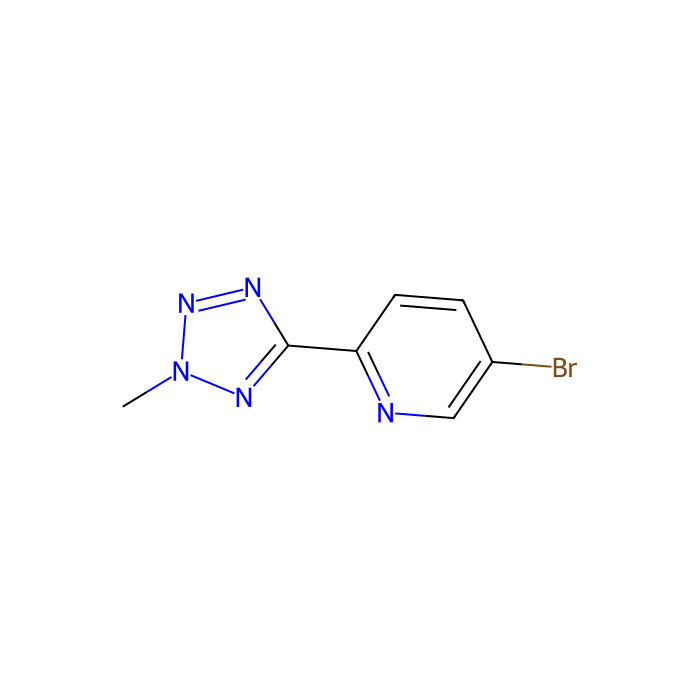 5-Bromo-2-(2-methyl-2H-tetrazol-5-yl)pyridine - ≥98% CAS No(380380-64-3) by Aladdin Scientific