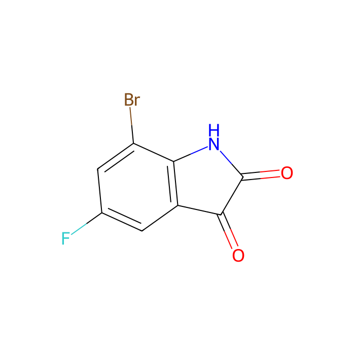 7-Bromo-5-fluoroindoline-2,3-dione - ≥98% CAS No(380431-78-7) by Aladdin Scientific
