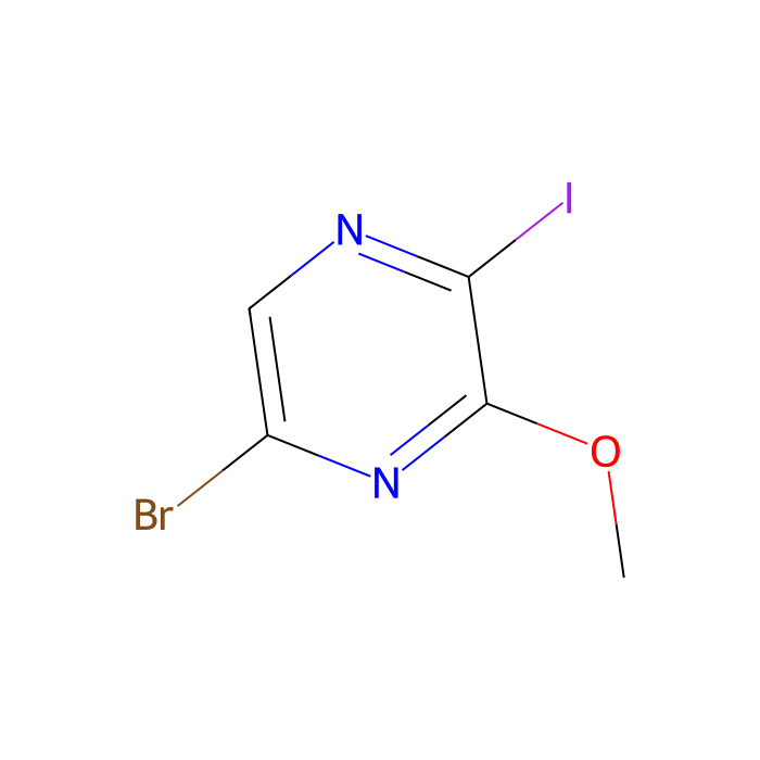 5-Bromo-2-iodo-3-methoxypyrazine - ≥96% CAS No(476622-89-6) by Aladdin Scientific