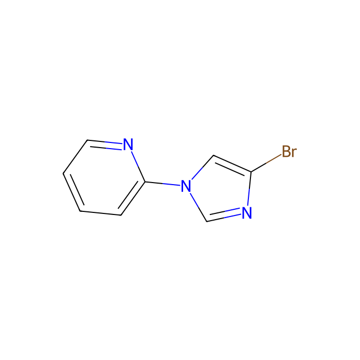2-(4-Bromo-1H-imidazol-1-yl)pyridine - ≥97% CAS No(556775-77-0) by Aladdin Scientific