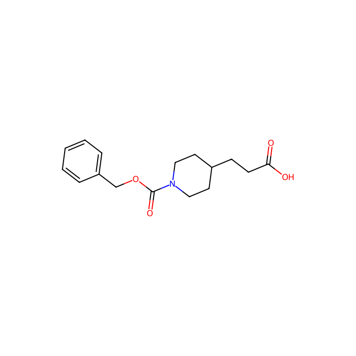 3-(1-((Benzyloxy)carbonyl)piperidin-4-yl)propanoic acid - ≥95% CAS No(63845-33-0) by Aladdin Scientific