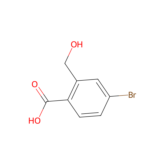 4-Bromo-2-(hydroxymethyl)benzoic acid - ≥95% CAS No(670256-21-0) by Aladdin Scientific