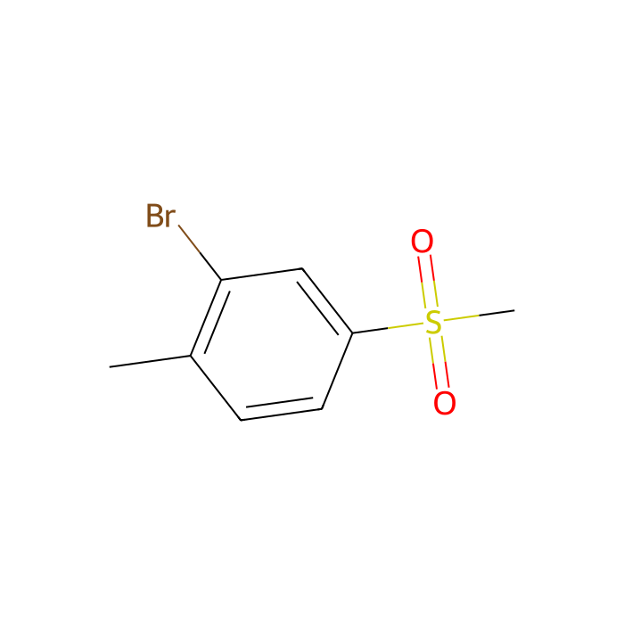 2-Bromo-1-methyl-4-(methylsulfonyl)benzene - ≥98% CAS No(702672-96-6) by Aladdin Scientific