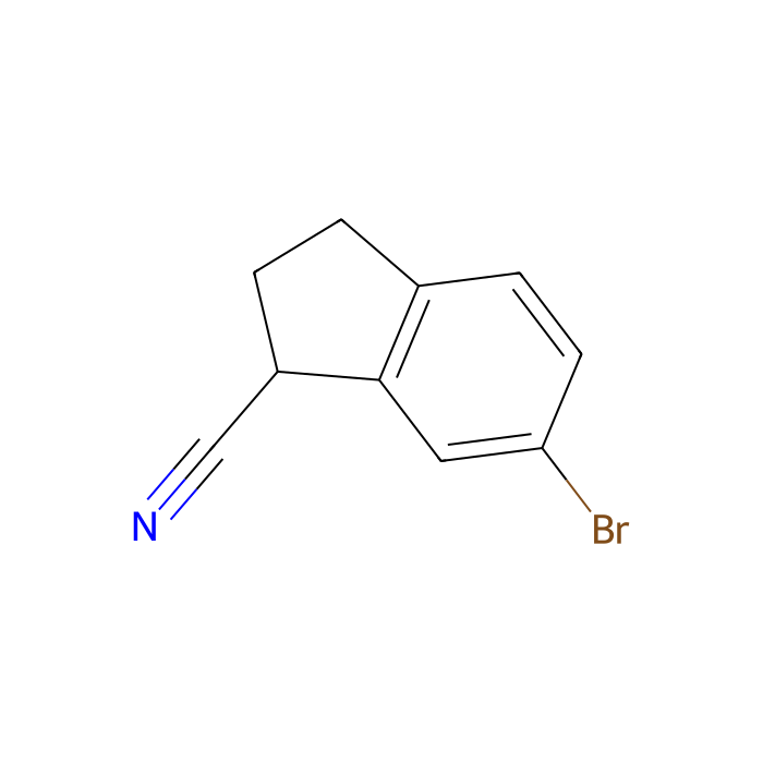 6-Bromo-2,3-dihydro-1H-indene-1-carbonitrile - ≥97% CAS No(783335-58-0) by Aladdin Scientific