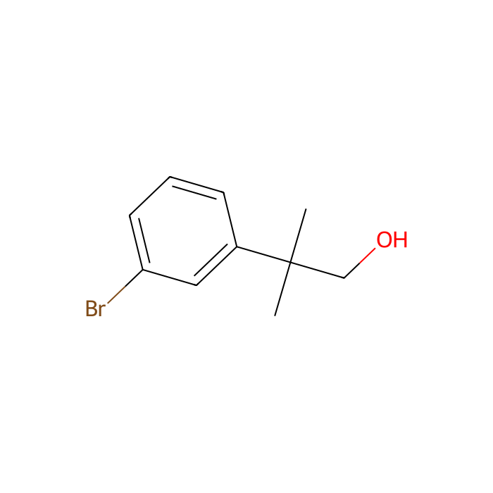 2-(3-Bromophenyl)-2-methylpropan-1-ol - ≥98% CAS No(81606-48-6) by Aladdin Scientific