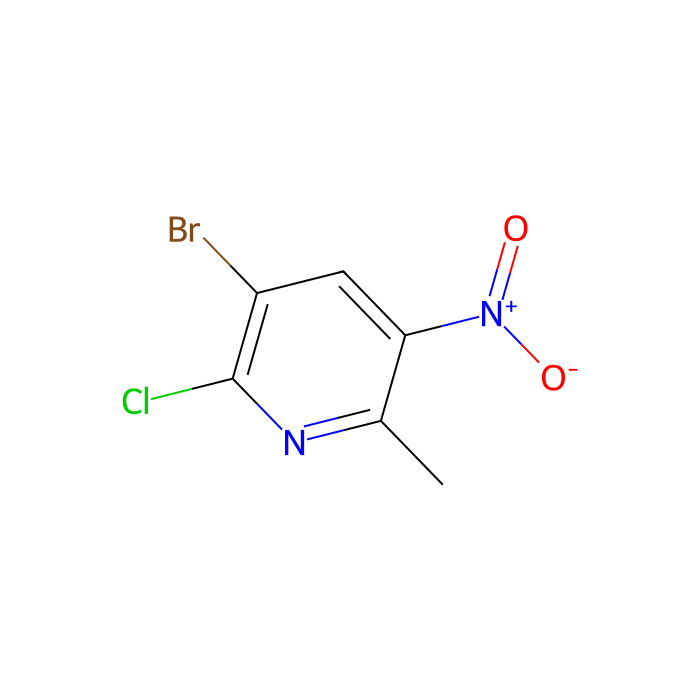 3-Bromo-2-chloro-6-methyl-5-nitropyridine - ≥98% CAS No(856834-95-2) by Aladdin Scientific
