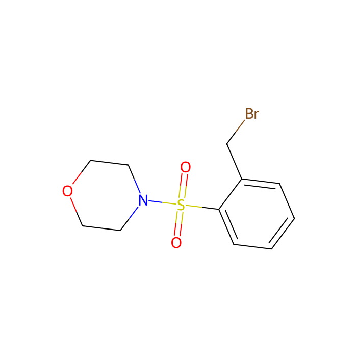 4-((2-(Bromomethyl)phenyl)sulfonyl)morpholine - ≥95% CAS No(941717-06-2) by Aladdin Scientific