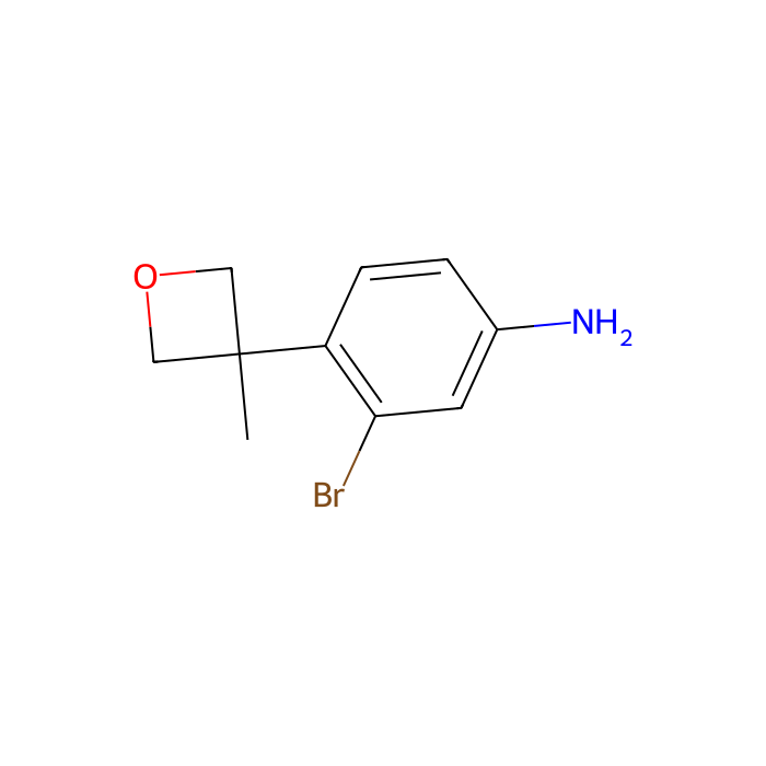3-Bromo-4-(3-methyloxetan-3-yl)aniline - ≥98% CAS No(945244-28-0) by Aladdin Scientific