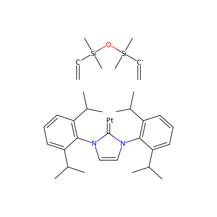 [1,3-Bis(2,6-diisopropylphenyl)imidazol-2-ylidene][1,3-divinyl-1,1,3,3-tetramethyldisiloxane]platinum(0) - ≥99.95% metals basis CAS No(849830-54-2) by Aladdin Scientific