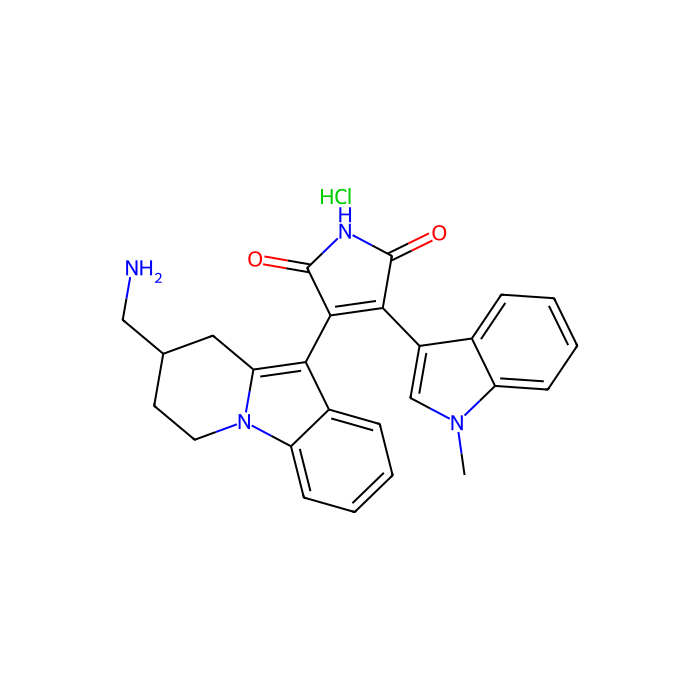 Bisindolylmaleimide X hydrochloride (Ro 31-8425) - ≥98% CAS No(145317-11-9) by Aladdin Scientific