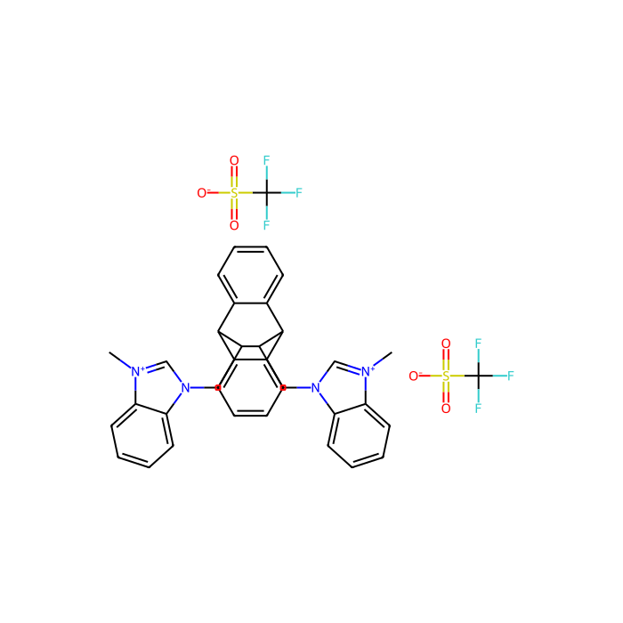 11,12-Bis[N-methyl-1H-benzimidazolium-3-methylene]-9,10-dihydro-9,10-ethanoanthracene bis(trifluoromethanesulfonate) - ≥95% CAS No(958004-03-0) by Aladdin Scientific