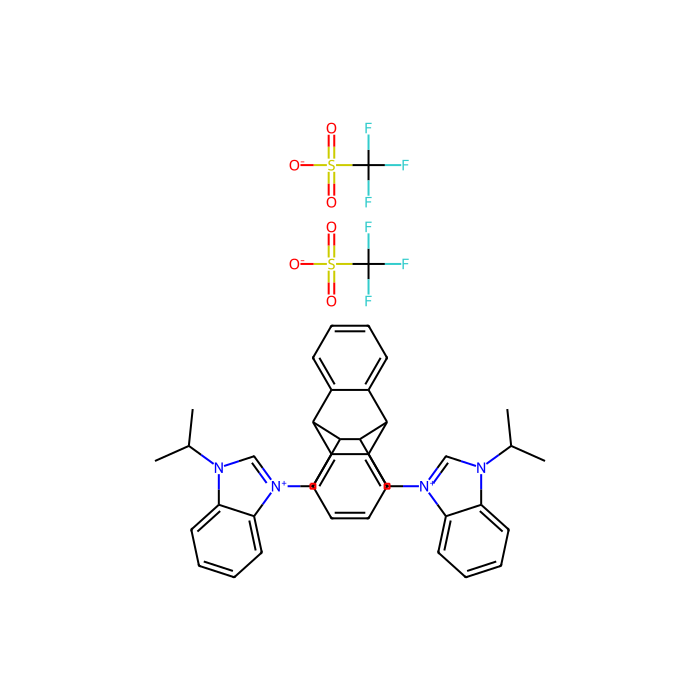 11,12-Bis[N-(i-propyl)-1H-benzimidazolium-3-methylene]-9,10-dihydro-9,10-ethanoanthracene bis(trifluoromethanesulfonate) - ≥95% CAS No(958004-12-1) by Aladdin Scientific