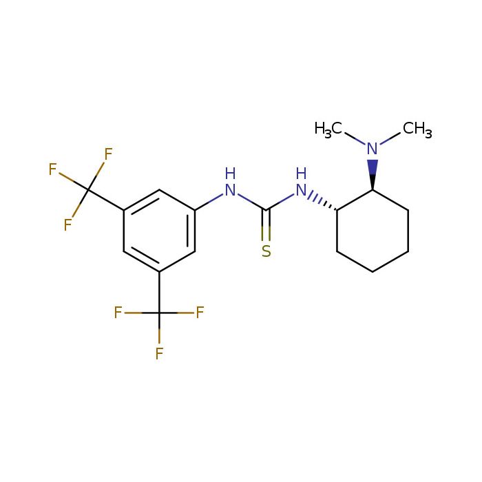 1-[3,5-Bis(trifluoromethyl)phenyl]-3-[(1S,2S)-(+)-2-(dimethylamino)cyclohexyl]thiourea - ≥97% CAS No(851477-20-8) by Aladdin Scientific