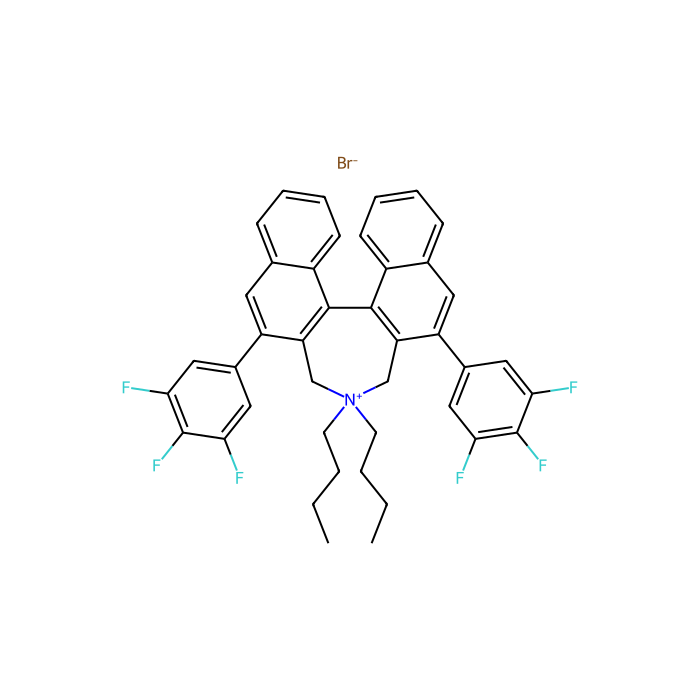 (11bS)-4,4-Dibutyl-2,6-bis(3,4,5-trifluorophenyl)-4,5-dihydro-3H-dinaphtho[2,1-c:1'',2''-e]azepinium bromide - ≥98% CAS No(851942-89-7) by Aladdin Scientific