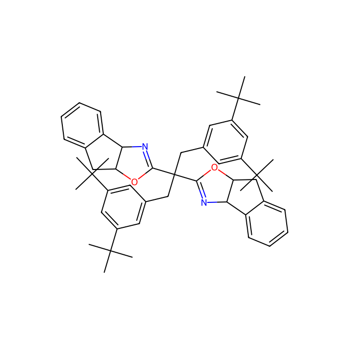 (3aS,3a''S,8aR,8a''R)-2,2''-(1,3-Bis(3,5-di-t-butylphenyl)propane-2,2-diyl)bis(8,8a-dihydro-3aH-indeno[1,2-d]oxazole) (S,R)-BDTBIn-SaBOX - ≥95% CAS No(1435467-29-0) by Aladdin Scientific