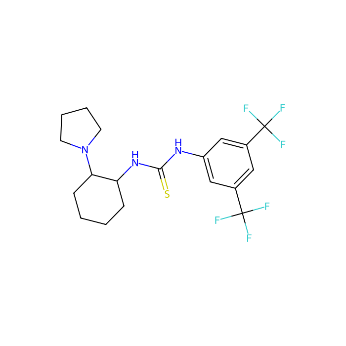 1-[3,5-Bis(trifluoromethyl)phenyl]-3-[(1R,2R)-2-(pyrrolidin-1-yl)cyclohexyl]thiourea - ≥98%,≥99%(ee) CAS No(1314743-49-1) by Aladdin Scientific