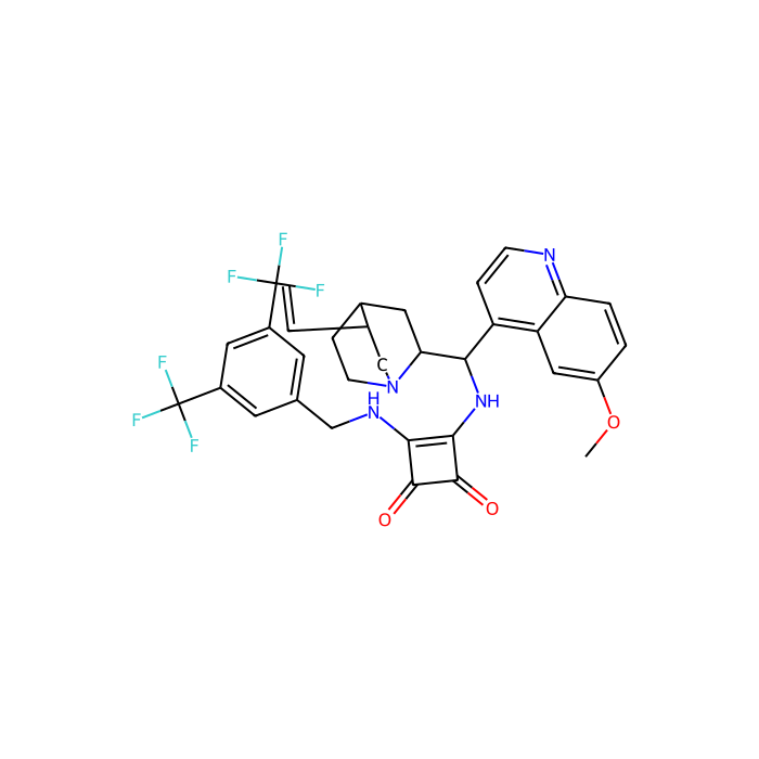 3-[[[3,5-Bis(trifluoromethyl)phenyl]methyl]amino]-4-[[(8α,9S)-6'-methoxycinchonan-9-yl]amino]-3-cyclobutene-1,2-dione - ≥97% CAS No(1210360-60-3) by Aladdin Scientific