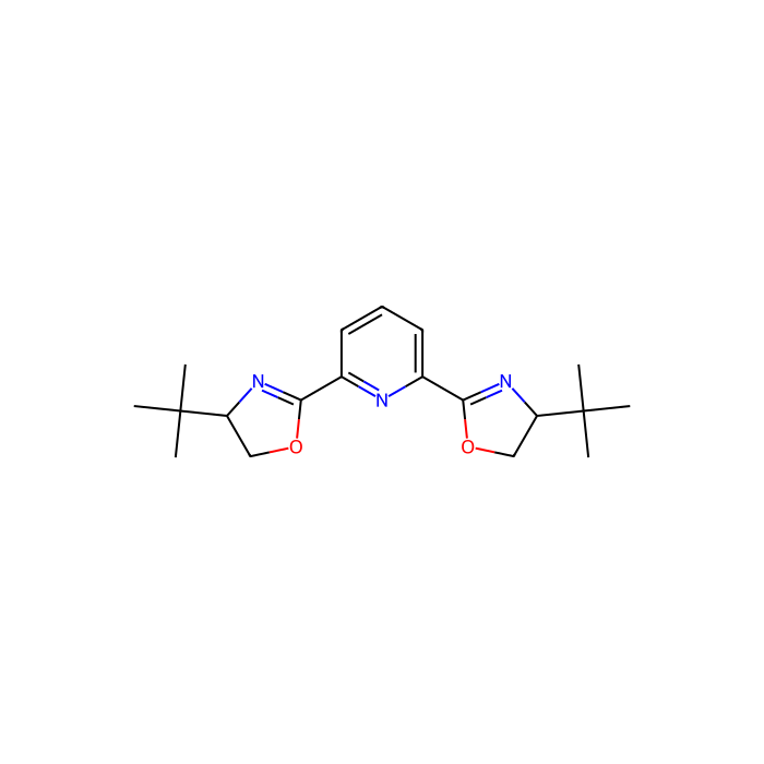 2,6-Bis[(4R)-4-tert-butyloxazolin-2-yl]pyridine - ≥98%,≥99%(ee) CAS No(185346-17-2) by Aladdin Scientific