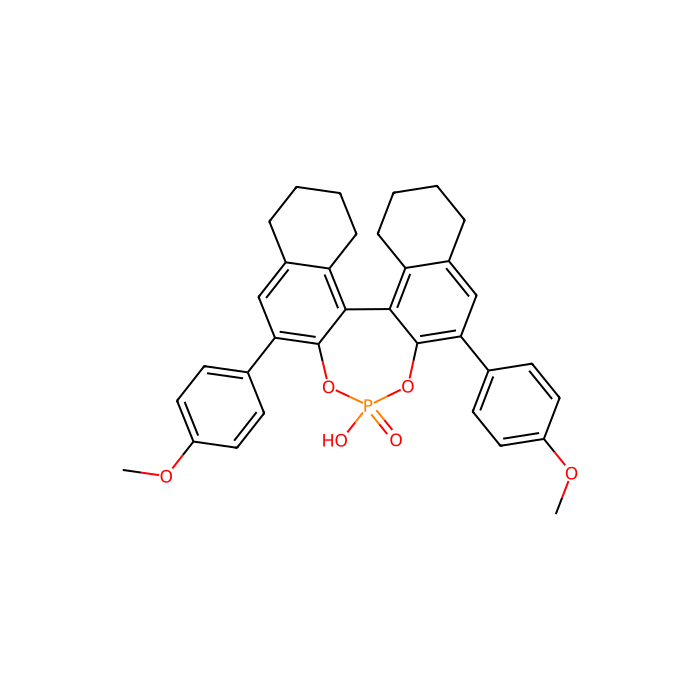 (R)-4-oxide-2,6-bis[4-(4-methoxyphenyl)--8,9,10,11,12,13,14,15-octahydro-4-hydroxydinaphtho[2,1-d:1,2-f][1,3,2]dioxaphosphepin - ≥98%,≥99%(ee) CAS No(1011465-27-2) by Aladdin Scientific