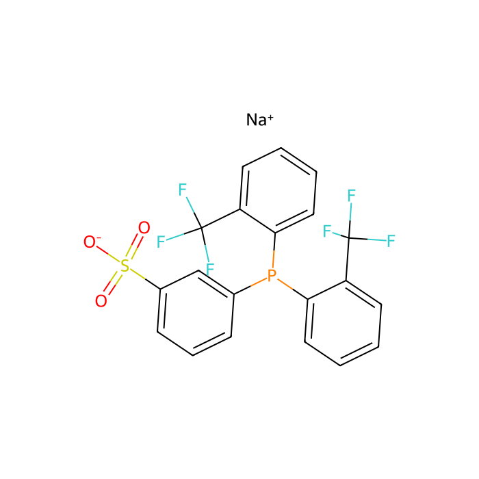Bis(2-trifluoromethylphenyl)(3-sulfonatophenyl)phosphine, sodium salt - ≥97% CAS No(1289463-93-9) by Aladdin Scientific
