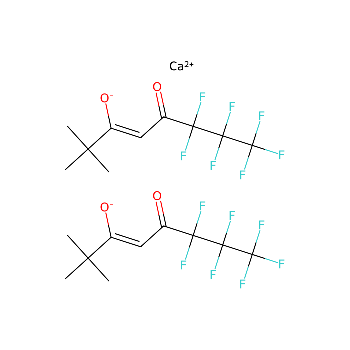 Bis(6,6,7,7,8,8,8-heptafluoro-2,2-dimethyl-3,5-octanedionate)calcium [Ca(FOD)2] - ≥95% CAS No(124053-49-2) by Aladdin Scientific