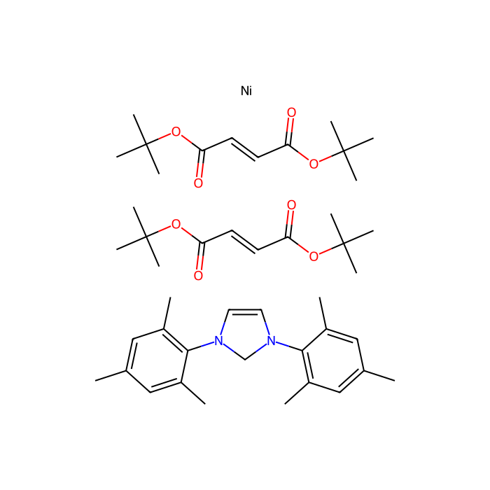 Bis(di-tert-butyl fumarate)(1,3-bis(2,4,6-trimethylphenyl)imidazol-2-ylidene)nickel(0) - ≥96% CAS No(2230140-59-5) by Aladdin Scientific