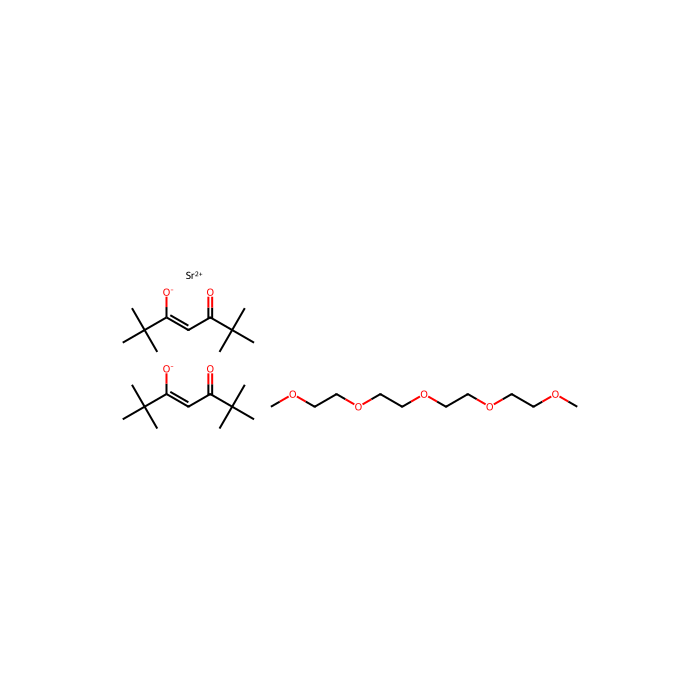 Bis(2,2,6,6-tetramethyl-3,5-heptanedionato)strontium tetraglyme adduct - PrimorTrace™, ≥99.99% metals basis CAS No(150939-76-7) by Aladdin Scientific