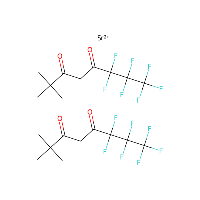 Bis(6,6,7,7,8,8,8-heptafluoro-2,2-dimethyl-3,5-octanedionate)strontium hydrate [Sr(FOD)2] - ≥95% CAS No(125009-58-7) by Aladdin Scientific