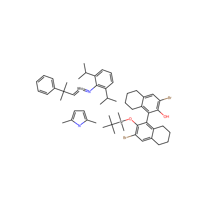 [2,6-Bis(1-methylethyl)benzenaminato(2-)][(1R)-3,3''-dibromo-2''-[[(1,1-dimethylethyl)dimethylsilyl]oxy]-5,5'',6,6'',7,7'',8,8''-octahydro[1,1''-binaphthalen]-2-olato-kO](2,5-dimethyl-1H-pyrrol-1-yl)(2-methyl-2-phenylpropylidene) molybdenum (VI) - ≥95% CA