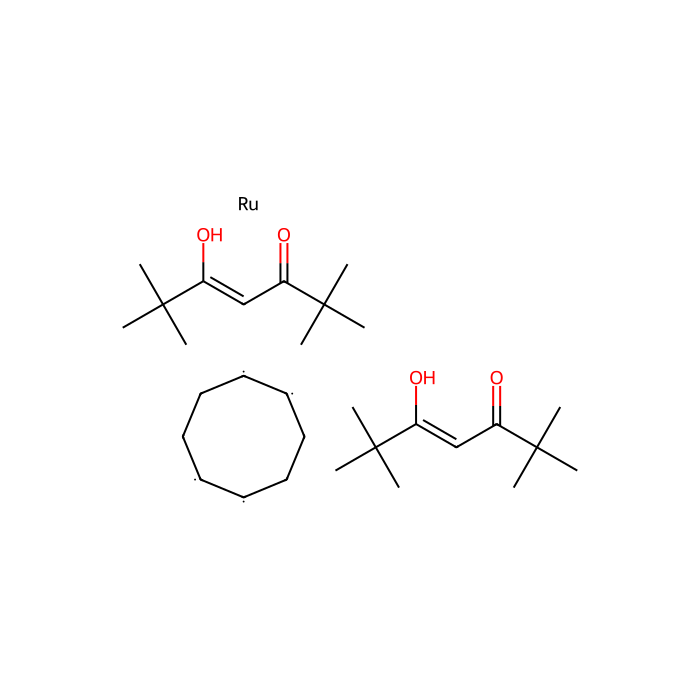 Bis(2,2,6,6-tetramethyl-3,5-heptanedionato)(1,5-cyclooctadiene)ruthenium(II) - ≥99%,≥99.9% metals basis CAS No(329735-79-7) by Aladdin Scientific