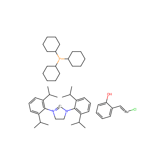 [1,3-Bis(2,6-di-i-propylphenyl)imidazolidin-2-ylidene)(tricyclohexylphosphine)-(2-oxobenzylidene)ruthenium(II) chloride LatMet SIPr - ≥95% CAS No(1544328-59-7) by Aladdin Scientific