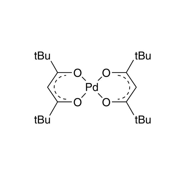Bis(2,2,6,6-tetramethyl-3,5-heptanedionato)palladium(II) - ≥98% CAS No(15214-66-1) by Aladdin Scientific