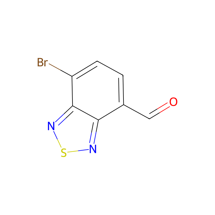 7-Bromobenzo[c ][1,2,5] thiadiazole-4-carbaldehyde - ≥98% CAS No(1071224-34-4) by Aladdin Scientific