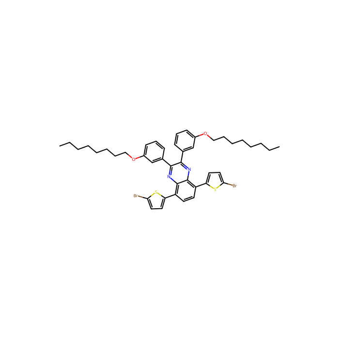 5,8-Bis(5-bromothiophen-2-yl)-2,3-bis(3-(octyloxy)phenyl)quinoxaline - ≥98%(HPLC) CAS No(1100761-34-9) by Aladdin Scientific