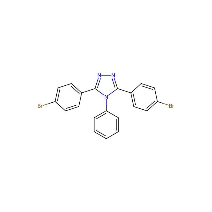 3,5-Bis(4-bromophenyl)-4-phenyl-4H-1,2,4-triazole - ≥98%(HPLC) CAS No(208124-25-8) by Aladdin Scientific