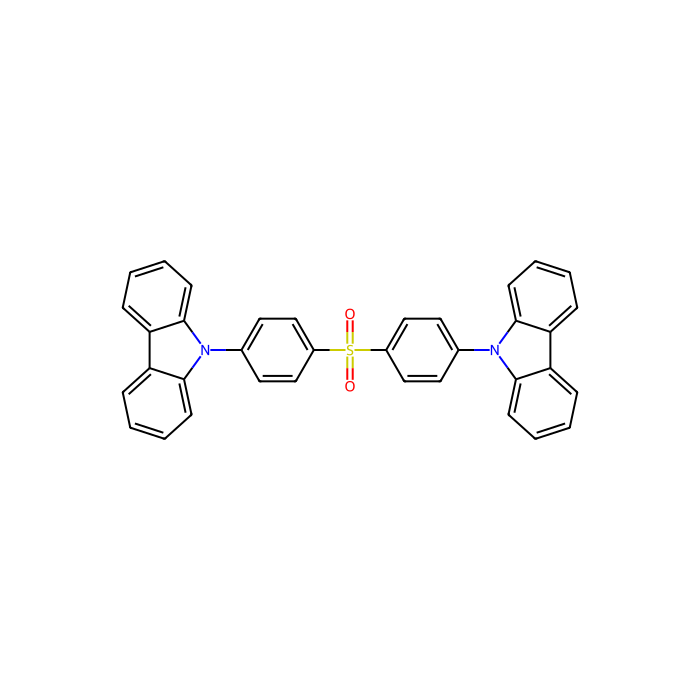 Bis[4-(9-H-carbazole)phenyl] sulfone - sublimed grade, ≥99%(HPLC) CAS No(733038-89-6) by Aladdin Scientific
