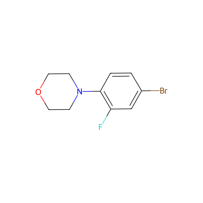4-(4-Bromo-2-fluorophenyl)morpholine - ≥97% CAS No(513068-89-8) by Aladdin Scientific