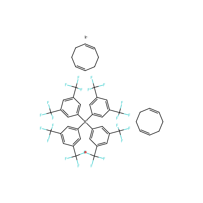 Bis(1,5-cyclooctadiene)iridium(I) tetrakis[3,5-bis(trifluoromethyl)phenyl]borate - ≥99.95% metals basis CAS No(666826-16-0) by Aladdin Scientific