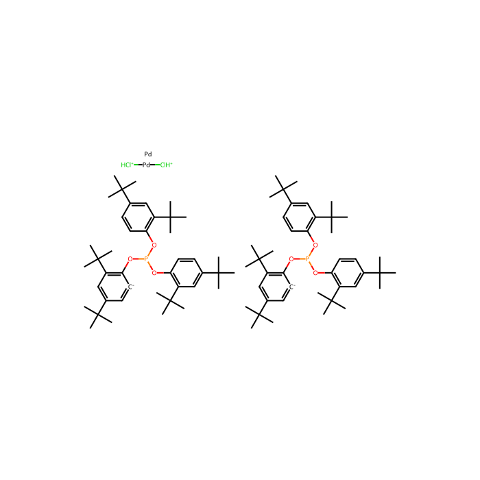 [2-bis(2,4-ditert-butylphenoxy)phosphanyloxy-3,5-ditert-butyl-phenyl]-chloro-palladium - ≥98% CAS No(217189-40-7) by Aladdin Scientific